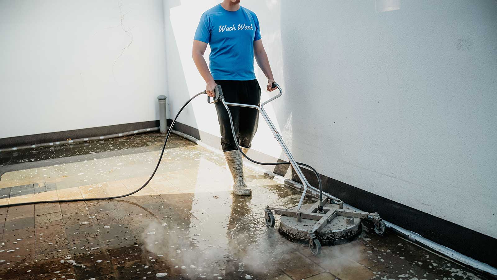 mycie kostki brukowej - Zielonka